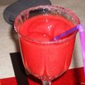 SORBETE DE FRESAS CONGELADAS