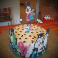 Tarta fondant Chicas Chic