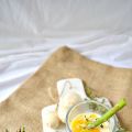 Huevos a la taza con champiñones y espárragos