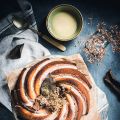 Bundt cake de batata, especias y naranja