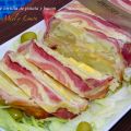 PASTEL DE TORTILLA DE PATATA Y BACON