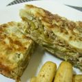 Tortilla de judías verdes y atún