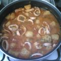 Patatas con choco