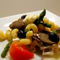 ensalada de pasta y setas