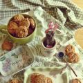 Cookies de avena, coco y chocolate blanco