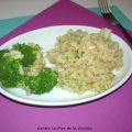 RISOTTO CON BRÓCOLI Y PIMENTÓN