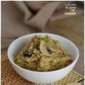 Risotto de quinoa con champiñones