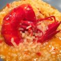 Arroz caldoso con carabineros