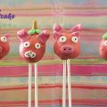 Cakepops con cream cheese al cacao