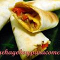 Fajitas rellenas a mi manera