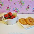 Galletas de fresas naturales
