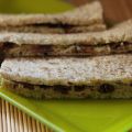 SANDWICH DE MIGA DE ALCACHOFA Y BOLETUS