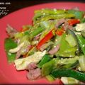 Wok de Verduras con Pollo y Ternera (Dieta)