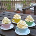 ♥ Cupcakes horneados en tazas y macetas de[...]