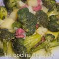 Brócoli y Patatas con Jamón