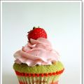 Cupcakes de Te verde y fresas...¡.La Receta!