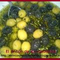 Aceitunas aliñadas