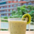 Batido de melón, kiwi y manzana