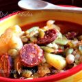 Pochas con borraja