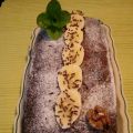BIZCOCHO DE PLÁTANO, NUECES Y CHOCOLATE