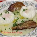 CREMA DE PATATA TRUFADA CON HUEVO Y FOIE