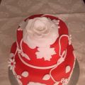White Red Cake