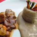 Popietas de lubina con jamon y salsa de ceps[...]
