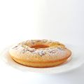 Bizcocho de flan con nueces