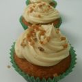 Cupcakes de turrón de Jijona