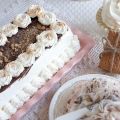 TARTA DE GALLETAS, NATA Y COCHOLATE