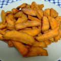Batatas fritas adobadas
