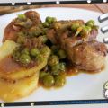 Ossobuco de pavo guisado a la mostaza