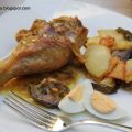 Gallo en pepitoria
