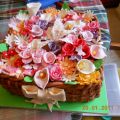 Cesta de Flores para Geni