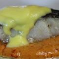 BACALAO CONFITADO CON ALIOLI DE CHIRIMOYA