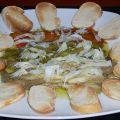 ESCALIBADA CON BACALAO.