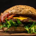 Hamburguesas caseras, hechas en casa