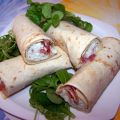 Wrap de jamón y queso