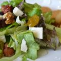 Ensalada de frutos secos y vinagreta de miel