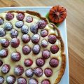 Tarta de Frambuesas y Crema Pastelera