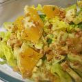 ENSALADA DE NARANJAS Y AGUACATE CON NUECES