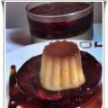 Gelatina con Cerezas y Flan