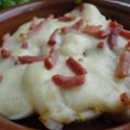 Cazuela de huevos con bechamel enriquecidos