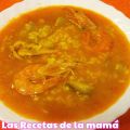 Receta de arroz caldoso de marisco