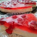 Tarta de Queso Fresco y Frambuesas