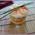 Ensaladilla con gambas y surimi