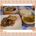 Pollo rustido y premio!