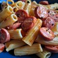 MACARRONES CON SALCHICHAS FRANKFURT