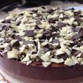 Tarta tres chocolates paso a paso sin Thermomix