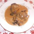 Carrillada a la salsa de vainilla